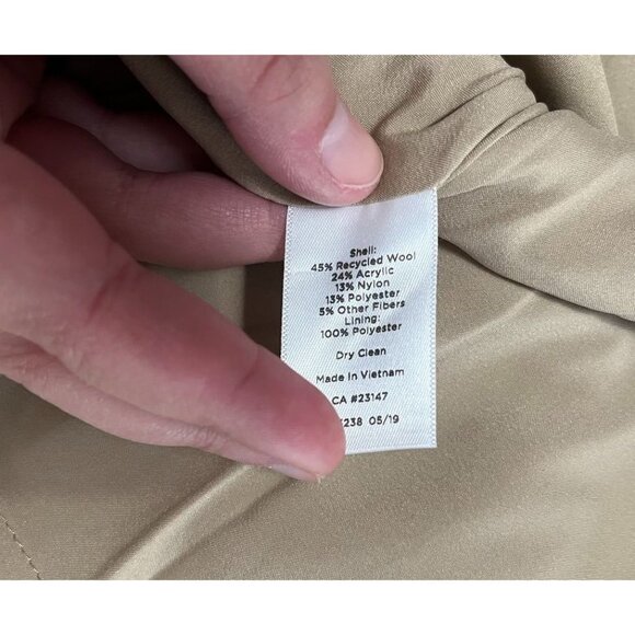 NWT Talbots Tan Plaid Pencil Skirt - Picture 5 of 5